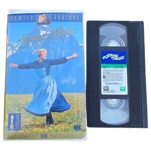 The Sound Of Music VHS 20th Anniversary Edition Family Feature Movie